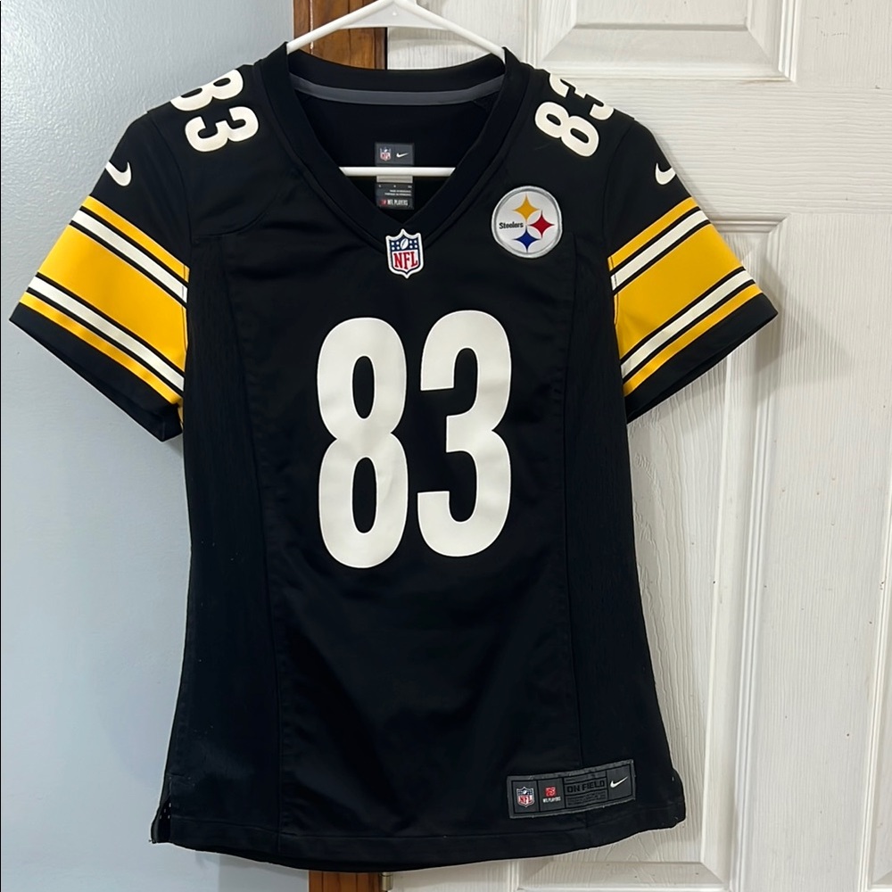 Nike Black and Gold Steelers Jersey
